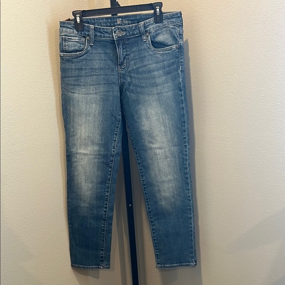 Kut from the Kloth Blue Ankle Cropped Jeans - Picture 1 of 4